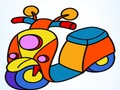 Spel Oulike fiets inkleurboek  aanlyn