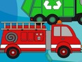 Spel Vragmotor inkleurboek  aanlyn