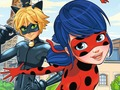 Spel LadyBug verskille  aanlyn