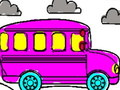 Spel Skoolbus inkleurboek  aanlyn