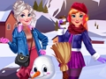 Spel Wintersusters Modetendense  aanlyn