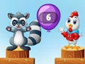 Spel Jungle Balloons Division aanlyn
