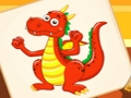 Spel Vriendelike Dragons kleur  aanlyn