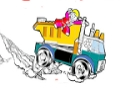 Spel Lego vragmotors kleur  aanlyn