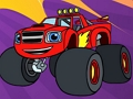 Spel Baze en die monstermasjiene Coloring Book  aanlyn