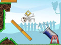 Spel Skelet lanseerder - vlakke pak  aanlyn