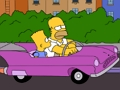 Spel Die Simpsons Car Jigsaw  aanlyn