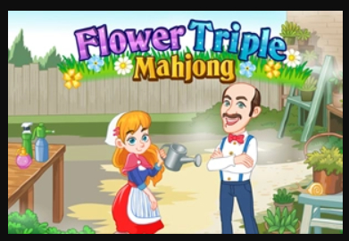Spel Blomme Triple Mahjong aanlyn