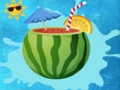 Spel Waatlemoen en drankies legkaart  aanlyn