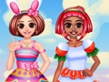 Spel BFF foodie cosplay aanlyn