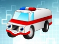 Spel Ambulans vragmotors geheue  aanlyn