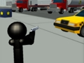 Spel Stickman City skiet 3d  aanlyn