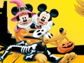 Spel Gelukkige Halloween Disney legkaart  aanlyn