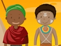 Spel Bubble shooter Afrika  aanlyn