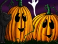 Spel Gelukkige Halloween 2020 legkaart  aanlyn