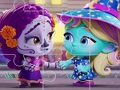 Spel Super Monster Halloween legkaart  aanlyn