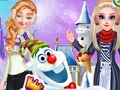 Spel Prinsesse En Olaf se Winterstyl  aanlyn