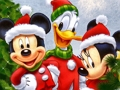 Spel Disney Kersfees legkaart  aanlyn