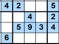 Spel Uiteindelike Sudoku  aanlyn