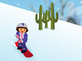 Spel Dora Snow Skates  aanlyn