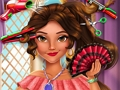 Spel Latina prinses regte haarsny  aanlyn