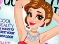 Spel Voorblad meisie regte make -up aanlyn