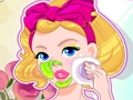 Spel Audrey se glansryke regte make -up aanlyn