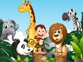 Spel Vind 7 verskille Diere  aanlyn