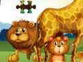 Spel Dieretuin legkaart  aanlyn