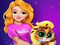 Spel Blonde prinses kitty redding  aanlyn