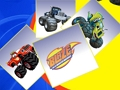 Spel Blaze Monster Trucks geheue  aanlyn