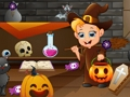 Spel Spookhuis met verborge voorwerpe vir Halloween  aanlyn