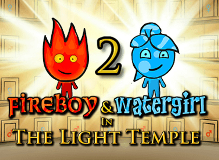 Spel Firboy & Watergirl 2 in die ligte tempel aanlyn