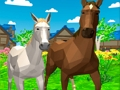Spel Perdesfamilie Dieresimulator 3D aanlyn