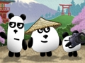 Spel 3 Panda's in Japan HTML5  aanlyn