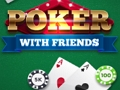 Spel Poker met vriende  aanlyn