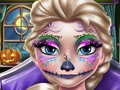Spel Elsa Scary Halloween Make-up  aanlyn