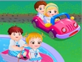 Spel Baby Hazel leer voertuie  aanlyn