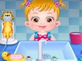 Spel Sorg vir higiëne vir babahasel  aanlyn