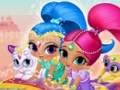 Spel Shimmer en Shine Hidden Stars  aanlyn