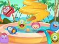 Spel Meng Monster Pool saam  aanlyn