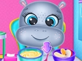 Spel Baby Hippo Tandheelkundige sorg  aanlyn