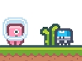 Spel Pienk Cuteman aanlyn