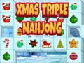 Spel Kersfees Triple Mahjong  aanlyn