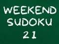 Spel Naweek Sudoku 21  aanlyn