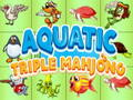 Spel Aquatic Triple Mahjong aanlyn
