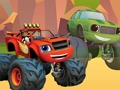Spel Blaze and the Monster Machines Jigsaw aanlyn