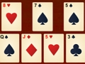 Spel Solitaire bo en onder  aanlyn