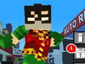 Spel Teen Titans Go Minecraft Teenage Runner 3D aanlyn