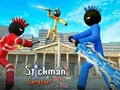 Spel Stickman Police vs Gangsters Street Fight aanlyn